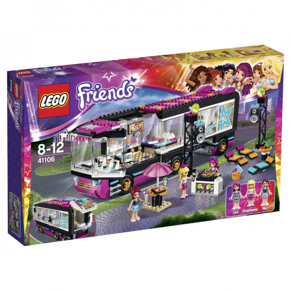 Конструктор LEGO Friends 41106 Поп звезда: гастроли в Твери