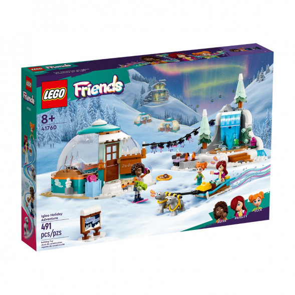 Конструктор LEGO Friends 41760 Праздничное приключение в иглу в Твери