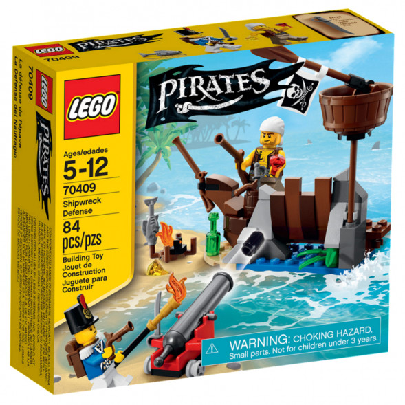Конструктор LEGO Pirates 70409 Защита обломков корабля в Твери
