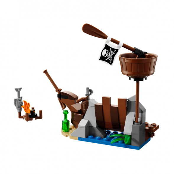 Конструктор LEGO Pirates 70409 Защита обломков корабля в Твери