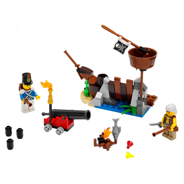 Конструктор LEGO Pirates 70409 Защита обломков корабля в Твери