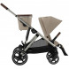 Детская коляска Cybex Gazelle S TPE Almond Beige с корзиной и дождевиком в Твери