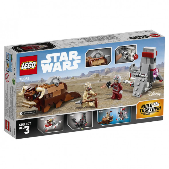 Конструктор LEGO Star Wars 75265 Микрофайтеры Скайхоппер T-16 против Банты в Твери