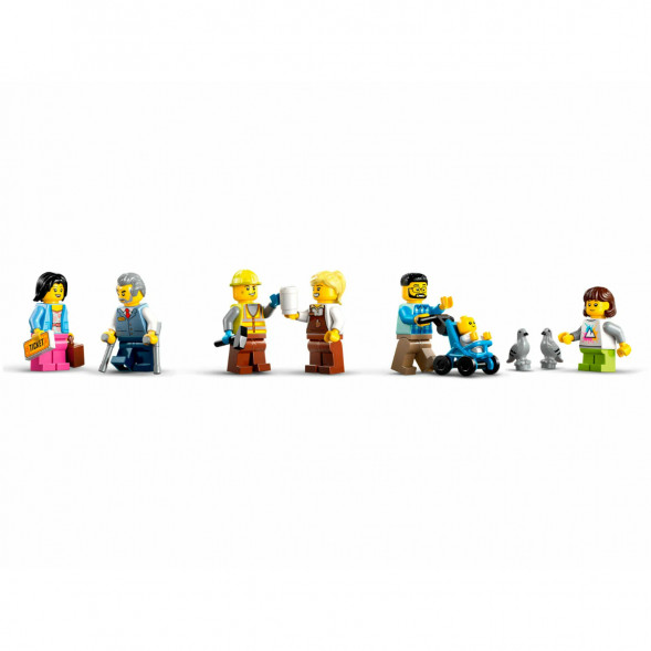 Конструктор LEGO City 60469 Центральный железнодорожный вокзал в Твери