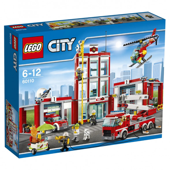 Конструктор LEGO City 60110 Пожарная часть в Твери