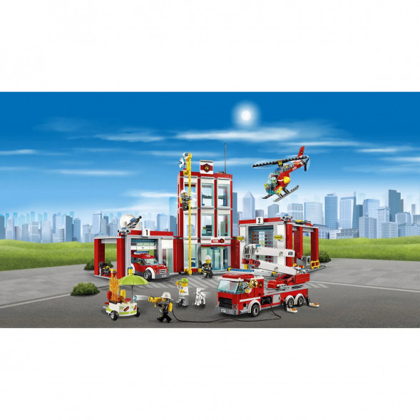 Конструктор LEGO City 60110 Пожарная часть в Твери
