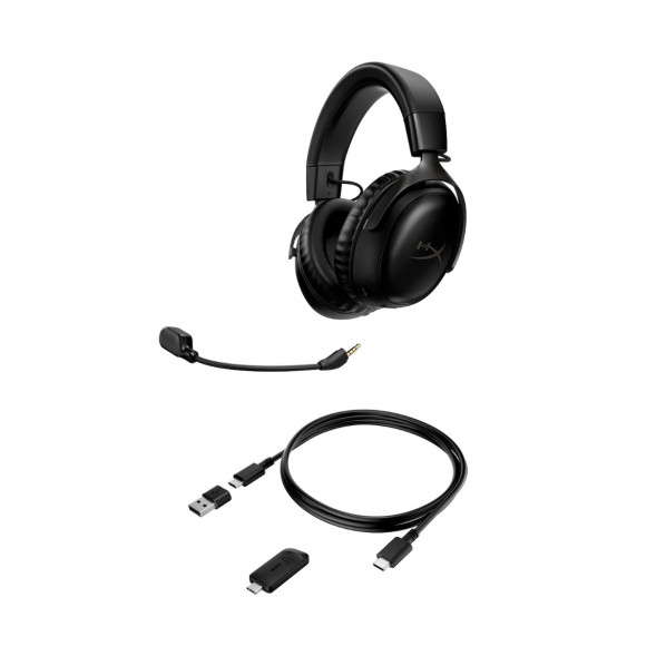 Наушники HyperX Cloud III Wireless, Black в Твери