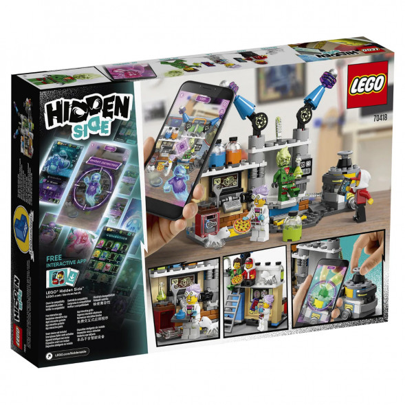 Конструктор LEGO Hidden Side 70418 Лаборатория призраков в Твери