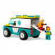 Конструктор LEGO City 60403 Скорая помощь и сноубордист в Твери