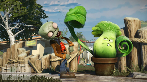 Игра Plants vs. Zombies: Garden Warfare [PS4, английская версия] в Твери