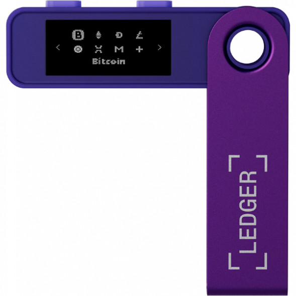 Криптокошелек Ledger Nano S Plus 1 шт., Purple Amethyst в Твери