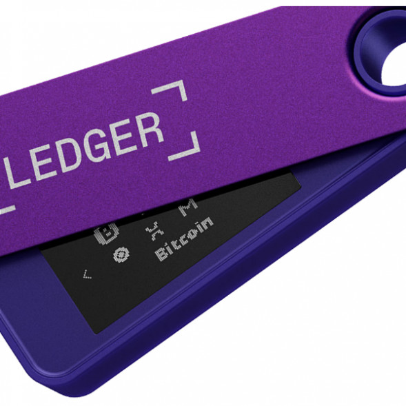 Криптокошелек Ledger Nano S Plus 1 шт., Purple Amethyst в Твери