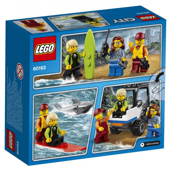 Конструктор LEGO City 60163 Береговая охрана в Твери