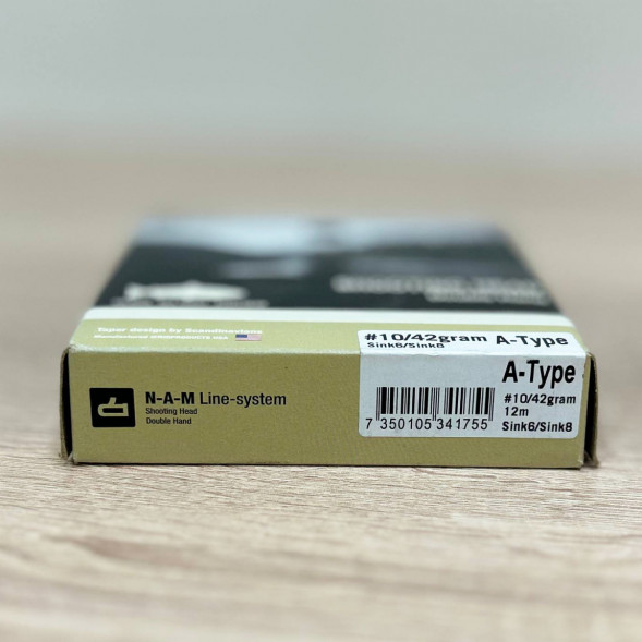 Рыболовная леска N-A-M Line System Shooting Head #10/42gram Sink6-Sink8 A-Type в Твери