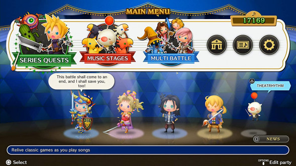 Игра Theatrhythm: Final Bar Line [Nintendo Switch, английская версия] в Твери