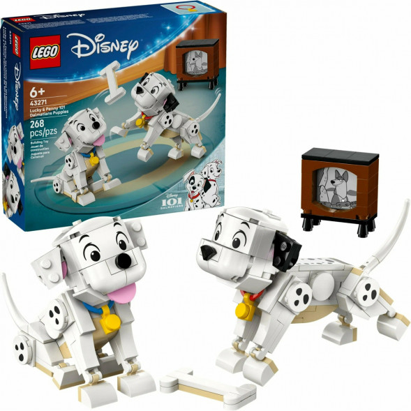 Конструктор LEGO Disney 43271 Лаки и Пенни, и 101 щенок далматинцев в Твери
