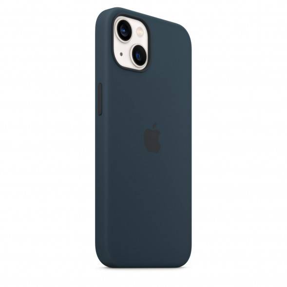 Силиконовый чехол MagSafe для Apple iPhone 13, Abyss Blue в Твери