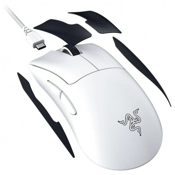Мышь беспроводная/проводная Razer Deathadder V3 Pro [RZ01-04630200-R3G1] белый в Твери