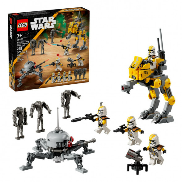 Конструктор LEGO Star Wars 75431 Боевой набор клонов 327-го звездного корпуса в Твери