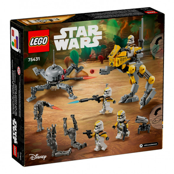 Конструктор LEGO Star Wars 75431 Боевой набор клонов 327-го звездного корпуса в Твери