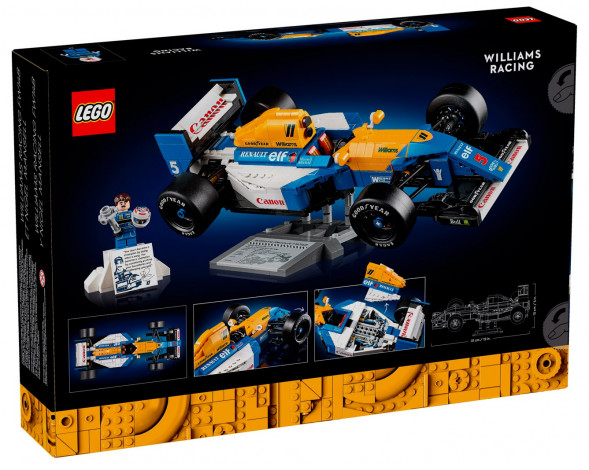 Конструктор LEGO Коллекционные наборы 10353 Williams Racing FW14B и Найджел Мэнселл в Твери
