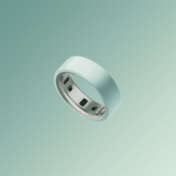 Умное кольцо Oura Ring 4 Ceramic (размер 13), Морской прилив/Tide
