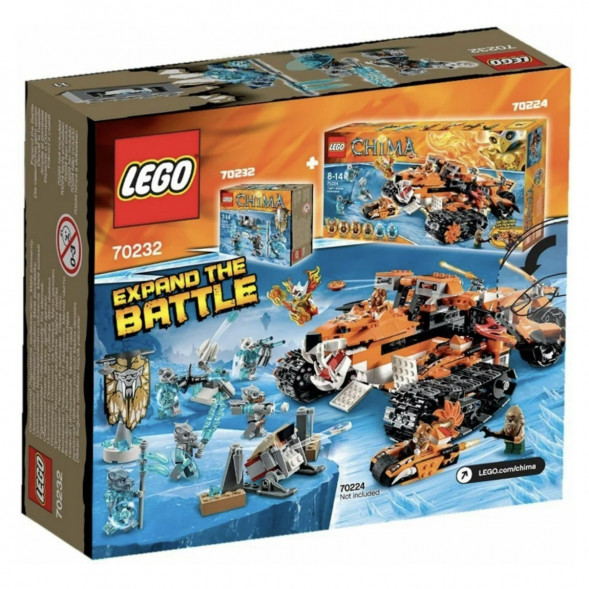 Конструктор LEGO Legends of Chima 70232 Лагерь клана Саблезубых Тигров в Твери