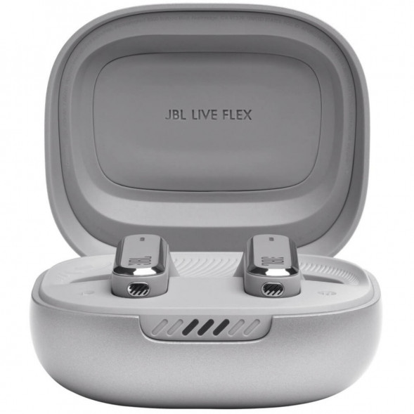 Беспроводные наушники JBL Live Flex, серебристый в Твери