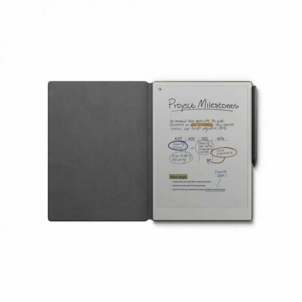 Графический планшет reMarkable Paper Pro + Marker Plus + чехол Book Folio Leather Black в Твери