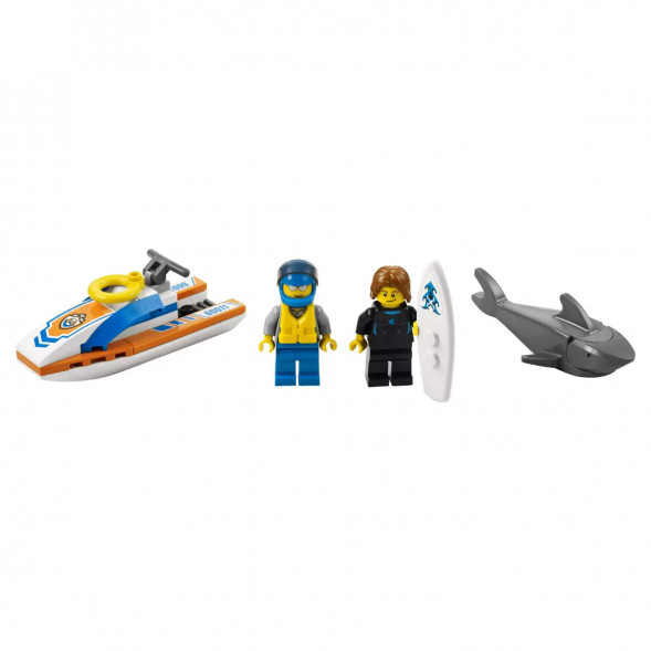 Конструктор LEGO City 60011 Спасение сёрфингиста в Твери