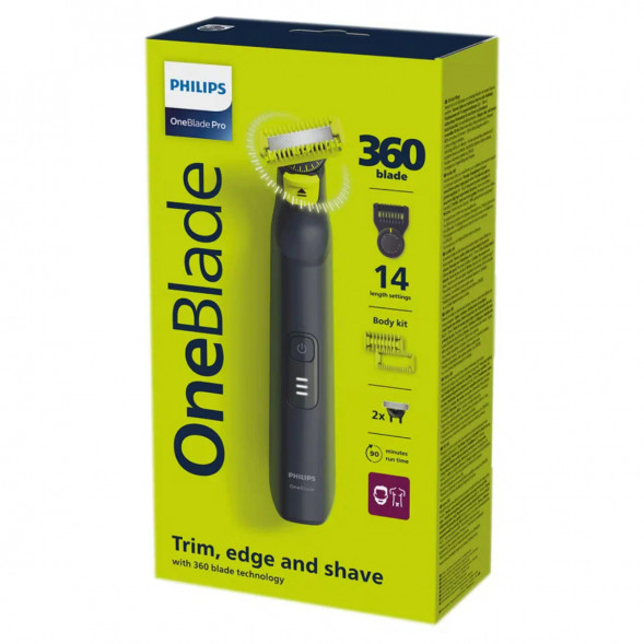 Триммер Philips QP6542/15 OneBlade 360 Pro Face + Body в Твери