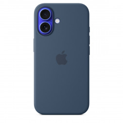 Чехол Apple для iPhone 16 Silicone MagSafe, Denim (MYY23ZM/A)