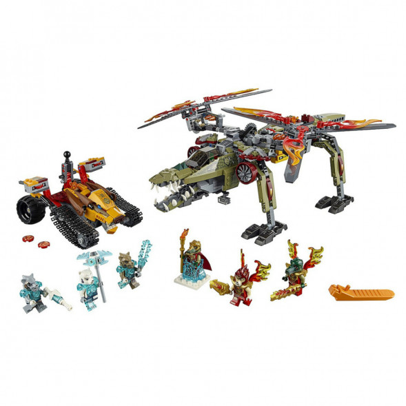 Конструктор LEGO Legends of Chima 70227 Спасение короля Кроми в Твери
