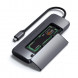 Док-станция Satechi USB-C Hybrid Multiport Adapter (with SSD Enclosure M.2 SATA, 2xUSB 3.1, USB Type-C, HDMI), Серый ST-UCHSEM в Твери