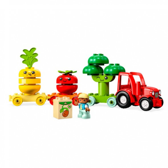 Конструктор LEGO DUPLO 10982 Трактор для перевозки овощей и фруктов в Твери