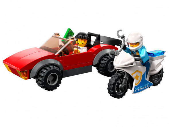 Конструктор LEGO City 60392 Полицейская погоня на байке в Твери