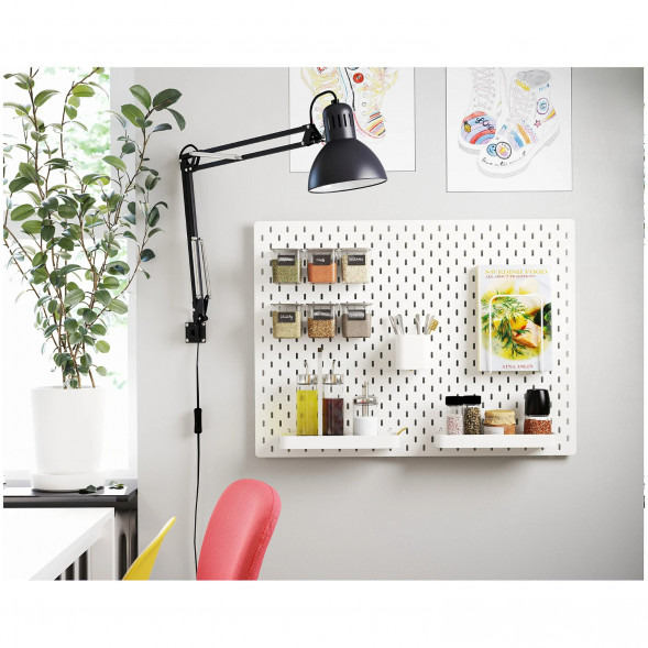 Лампа рабочая IKEA TERTIAL, черный в Твери