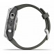 Умные часы Garmin Fenix 7s серебристый с графитовым силиконовым ремешком 010-02539-01 в Твери