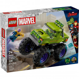 Конструктор LEGO Super Heroes 76312 Халк на внедорожнике против Таноса