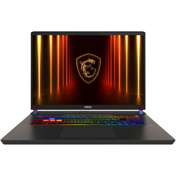 Ноутбук игровой MSI Vector 17 HX AI A2XWIG-063XRU (17&amp;quot;, IPS, Intel Core Ultra 9 275HX 2.7ГГц, 24-ядерный, 32ГБ DDR5, 1ТБ SSD, NVIDIA GeForce RTX 5080 16 ГБ, FreeDOS), серый космос в Твери