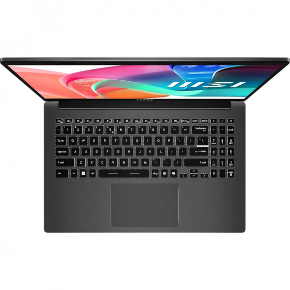Ноутбук MSI Modern 15 F1MXG-1279XRU (15.6&amp;quot;, IPS, Intel Core 7 120U 1.4ГГц, 10 ядер, 16ГБ DDR5, 512ГБ SSD, Intel Graphics, без ОС), серый в Твери