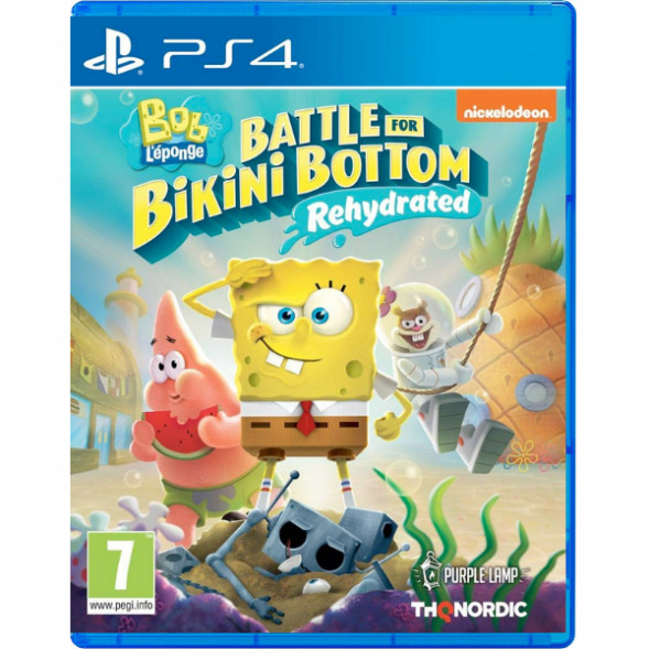 Игра SpongeBob SquarePants: Battle For Bikini Bottom - Rehydrated [PS4, русские субтитры] в Твери