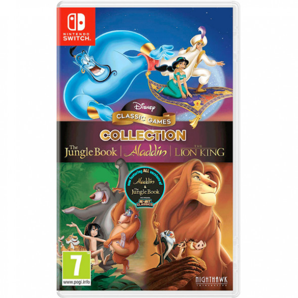 Игра Disney Classic Games: Jungle Book, Aladdin and The Lion King [Nintendo Switch, английская версия] в Твери
