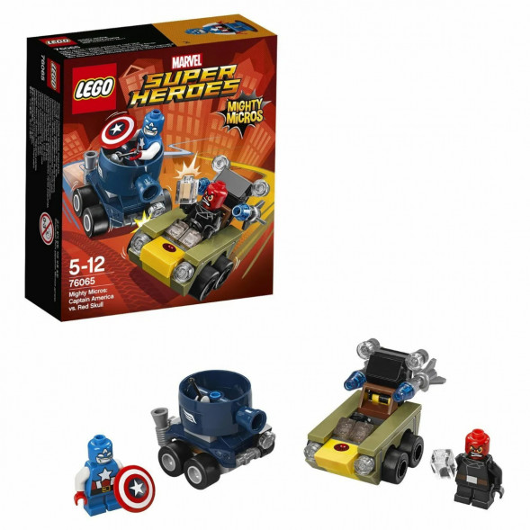 Конструктор LEGO Super Heroes 76065 Капитан Америка против Красного Черепа в Твери