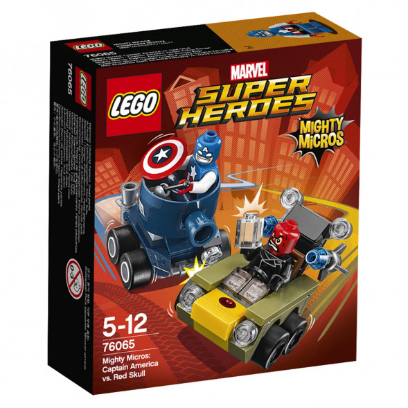 Конструктор LEGO Super Heroes 76065 Капитан Америка против Красного Черепа в Твери