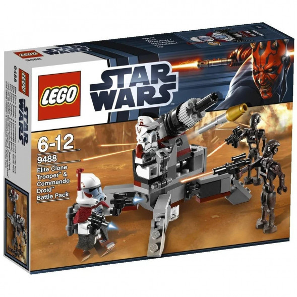 Конструктор LEGO Star Wars 9488 Боевой комплект: Клоны СРП и дроиды-диверсанты в Твери