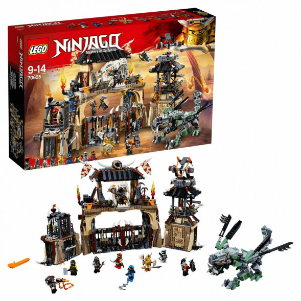 Конструктор LEGO Ninjago 70655 Пещера драконов в Твери
