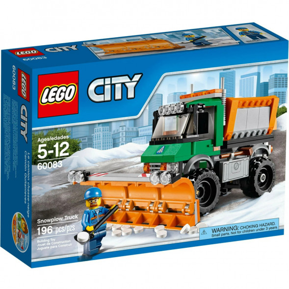 Конструктор LEGO City 60083 Снегоуборочный грузовик в Твери