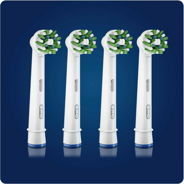 Насадки на зубные щетки Oral-B Cross Action, 4 шт. в Твери