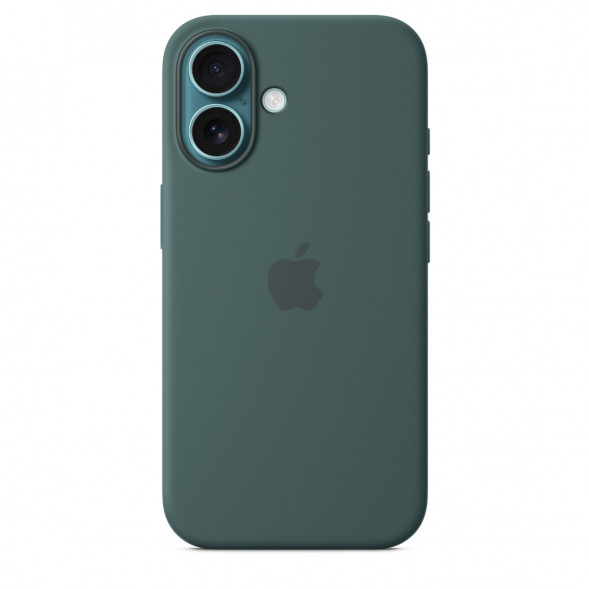 Чехол Apple для iPhone 16 Silicone MagSafe, Lake Green (MYY83ZM/A) в Твери